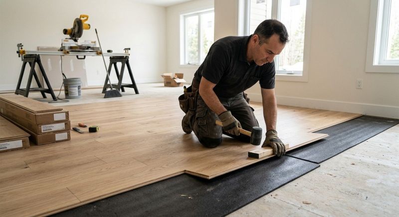 Engineered Wood Installation in Brockton, MA