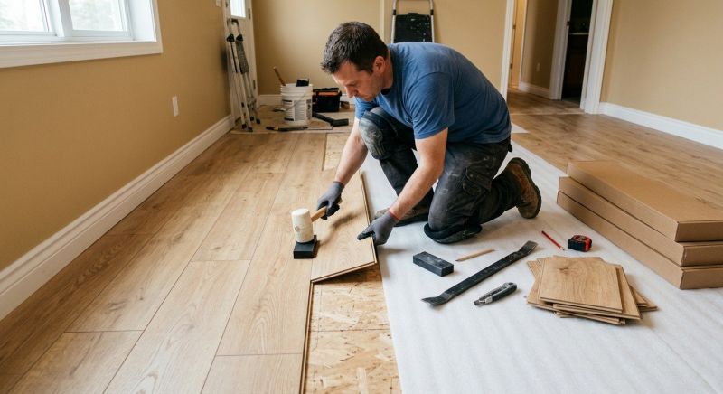 Laminate Floor Installation in Ashland, MA