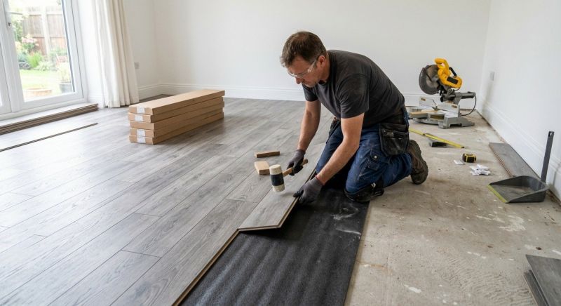 Laminate Floor Installation in Chestnut Hill, MA
