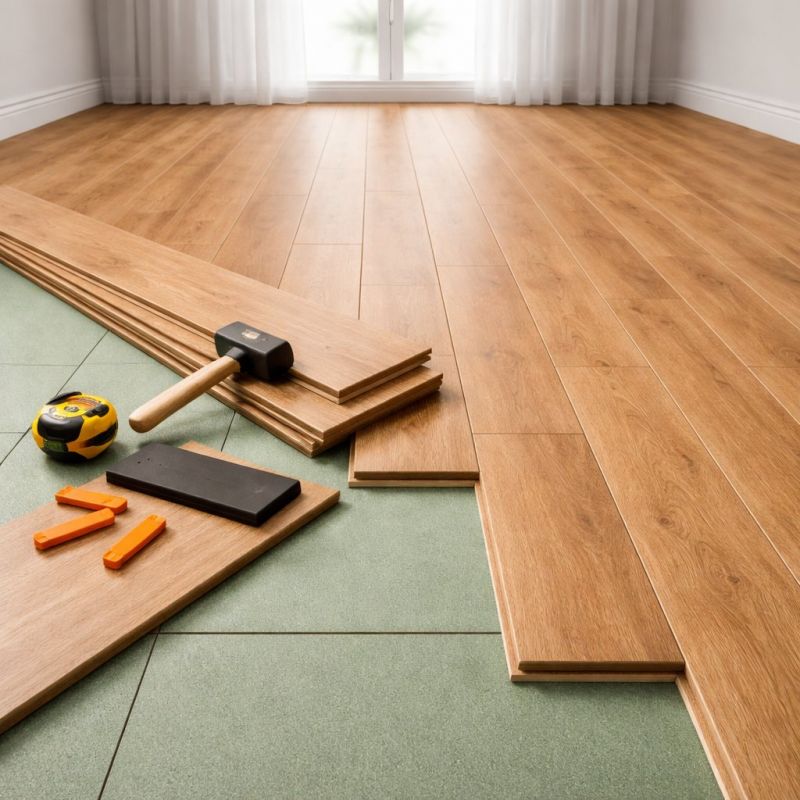 Laminate Floor Remodeling in Brockton, MA