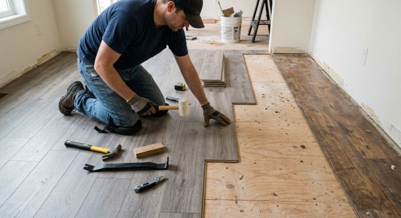 Laminate Floor Replacement in Pawtucket, RI