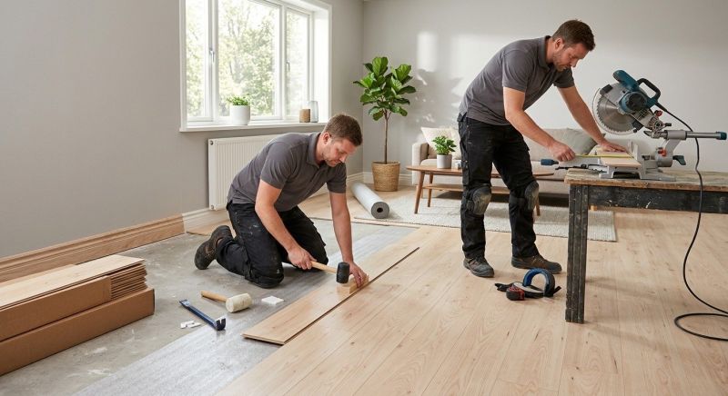 Laminate Wood Installation in Brockton, MA
