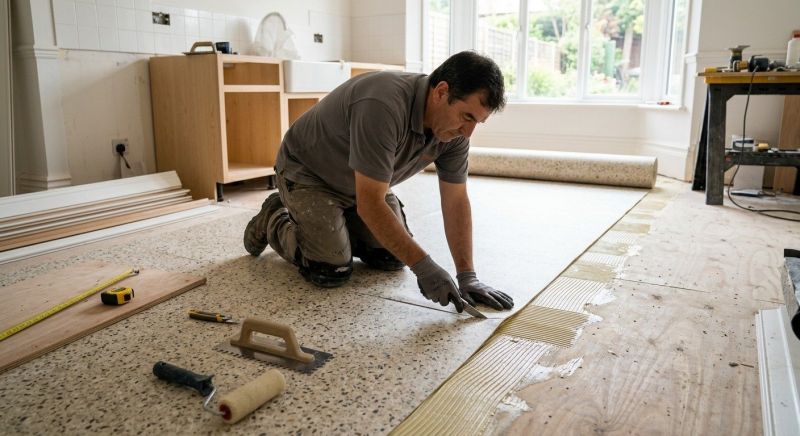 Linoleum Floor Installation in Middlesex County, MA