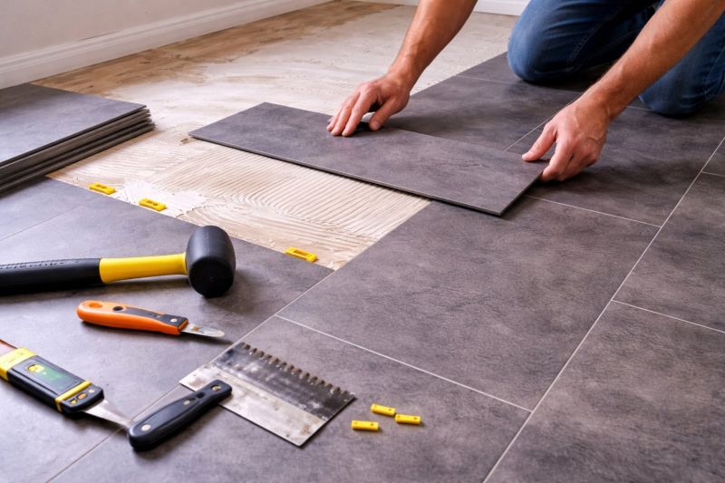 Luxury Vinyl Tile Installation in Medford, MA