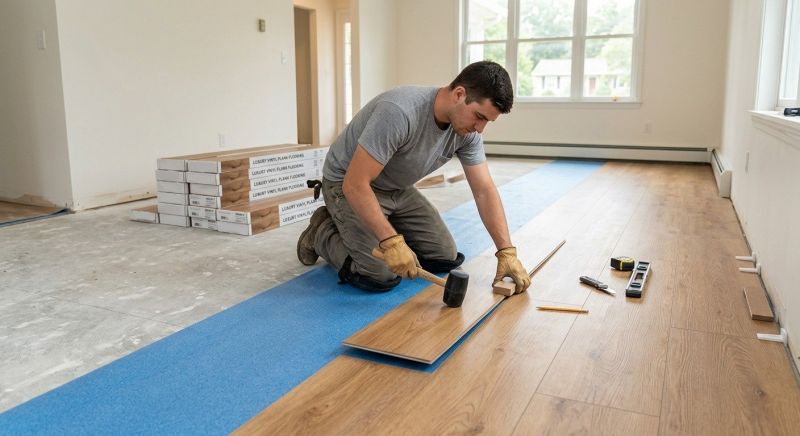 Lvt Flooring Installation in Ashland, MA