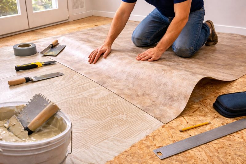 Sheet Flooring Installation in Bridgewater, MA