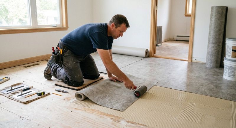 Sheet Flooring Installation in Everett, MA