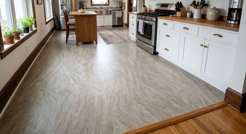 Sheet Linoleum Installation in Boston, MA