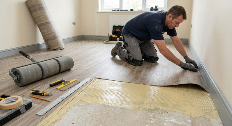 Sheet Vinyl Installation in Halifax, MA