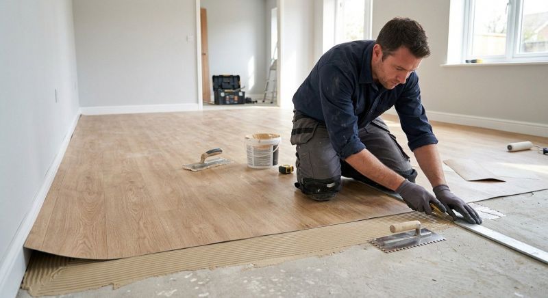Sheet Vinyl Installation in Randolph, MA