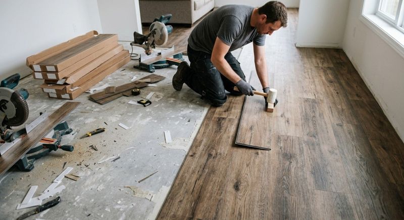 Vinyl Flooring Installation in Plainville, MA