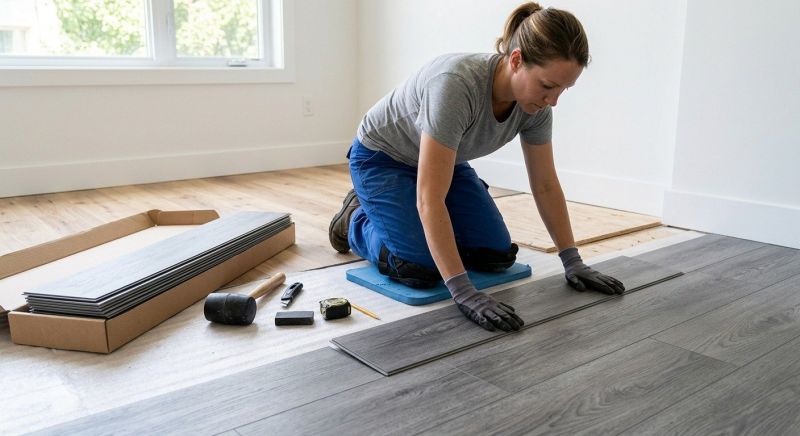 Vinyl Tile Installation in Brockton, MA