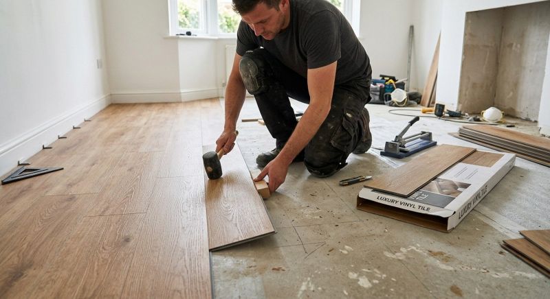Vinyl Tile Installation in Brockton, MA