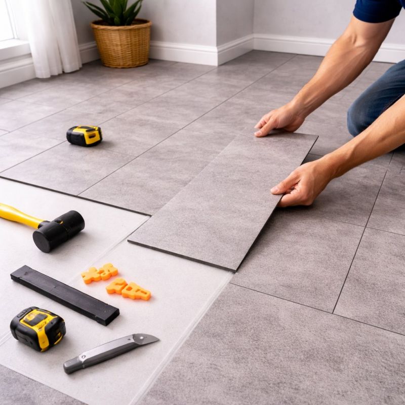 Vinyl Tile Replacement in Brockton, MA