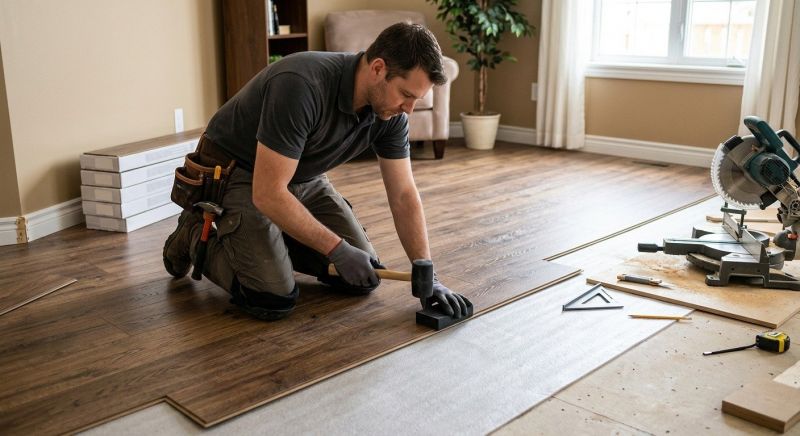 Laminate Floor Installation in Westwood, MA